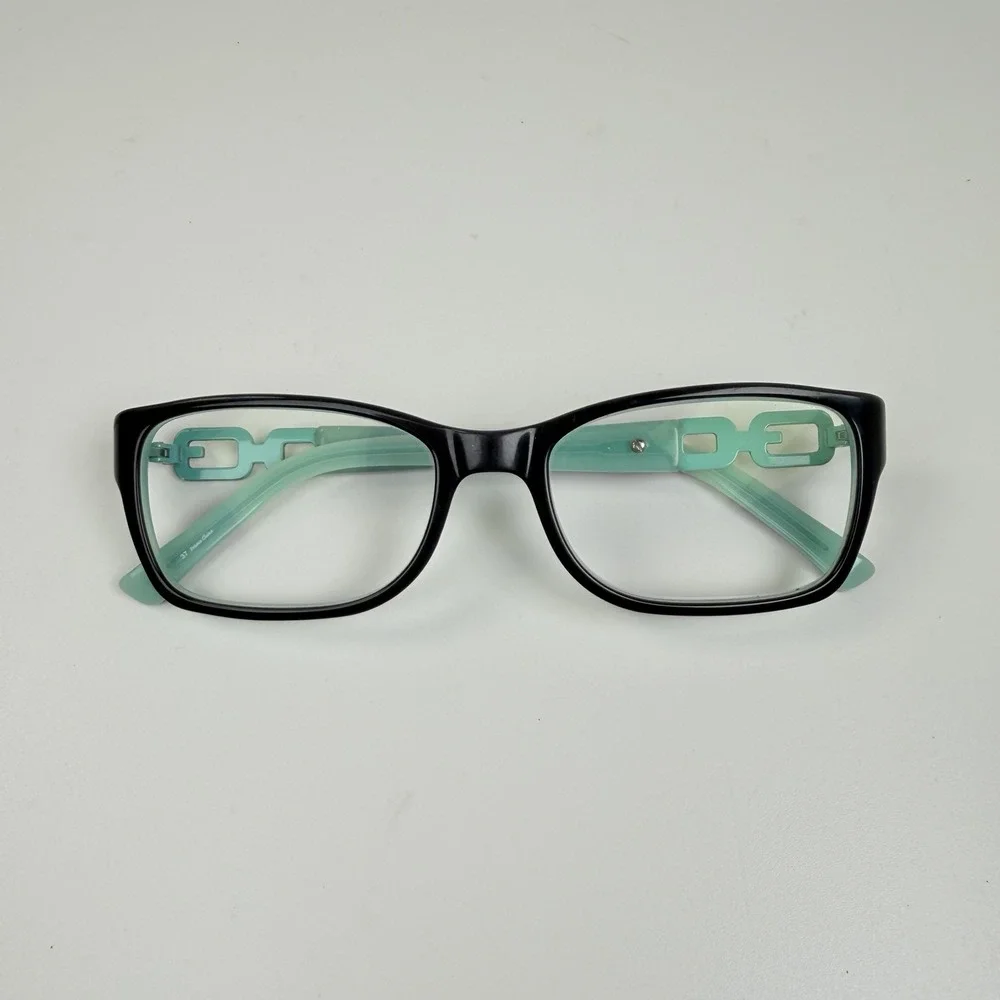 Guess GU2406 BLGRN Eyeglasses Frames Black Green Rectangular 52-17-135